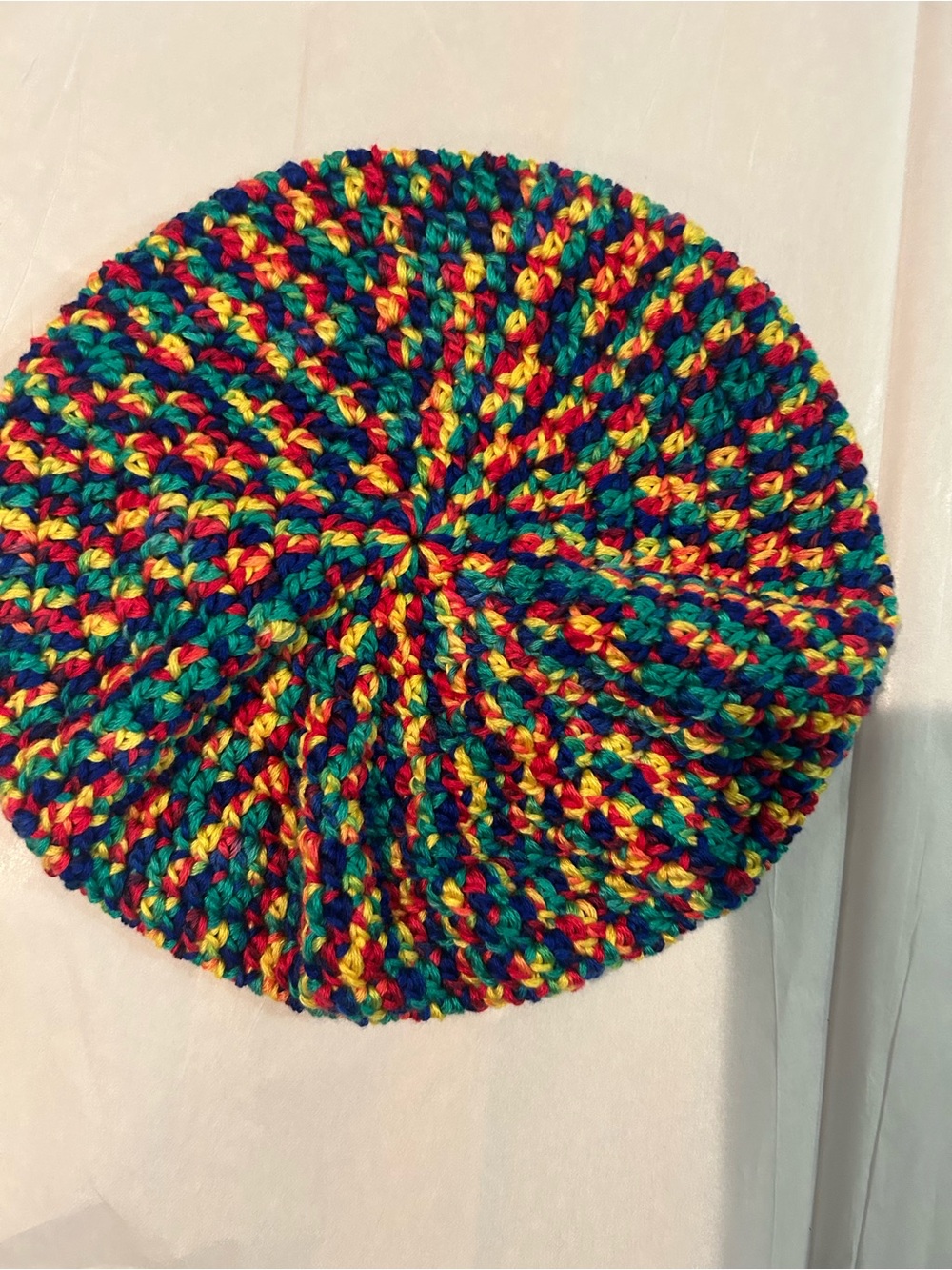 3 (bundle ) HANDMADE Multicolor Hand-Knitted HATS - Picture 4 of 6